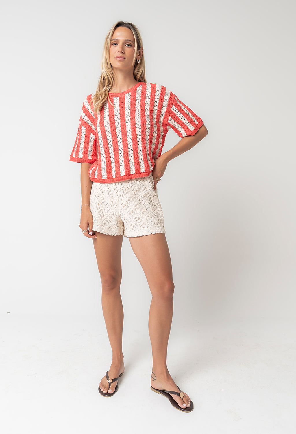 Eliza Crochet Shorts