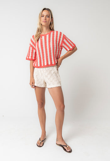 Eliza Crochet Shorts