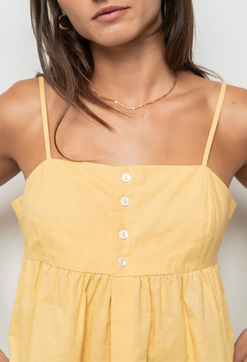 Lowen Mini Dress in Honey