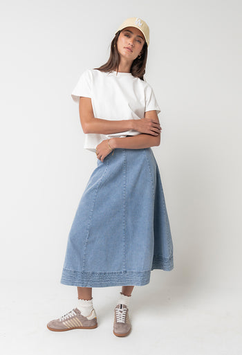Elowen Denim Skirt