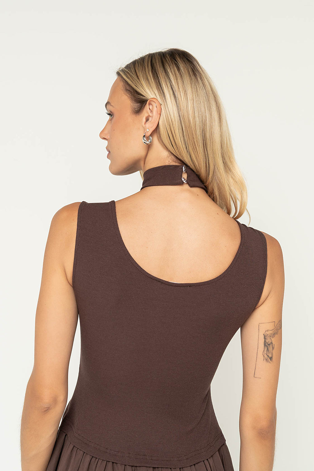 Ciel Maxi Dress in Brown