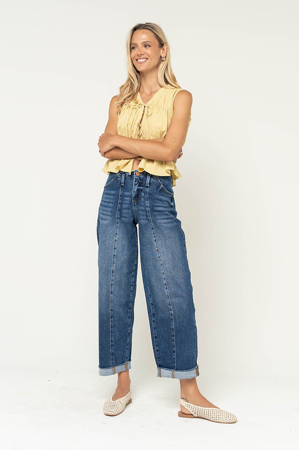 Arden Barrel Jeans