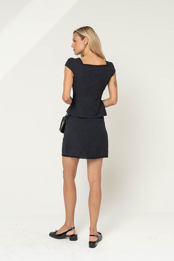 Remi Wrap Mini Skirt