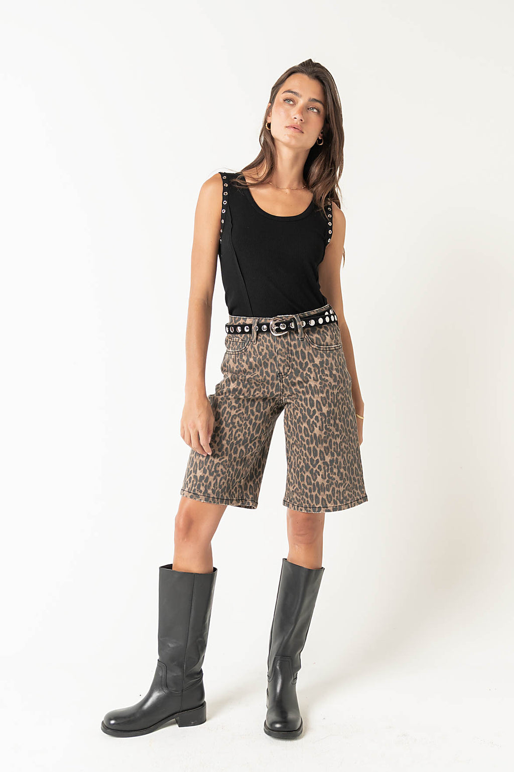 Martin Grommet Top in Black
