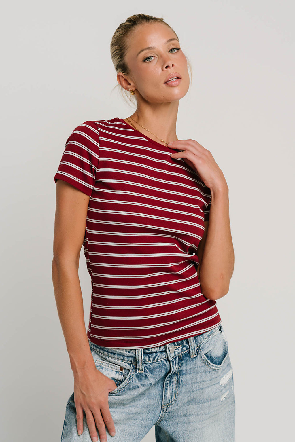 Sadie Striped Tee