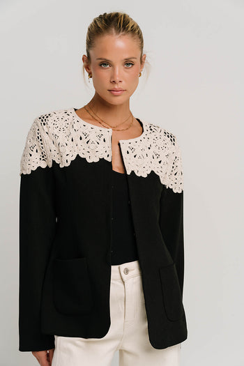 Louis Crochet Blazer