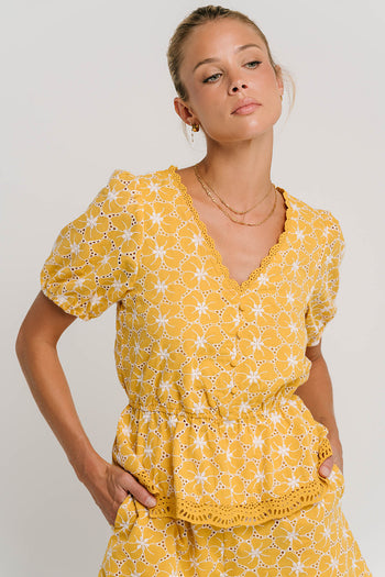Isabel Embroidered Blouse