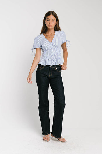 Julie Striped Blouse