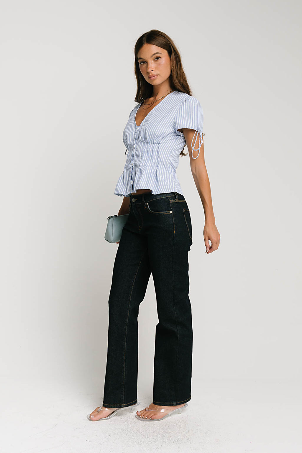 Julie Striped Blouse