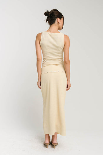 Clara Textured Maxi Skirt
