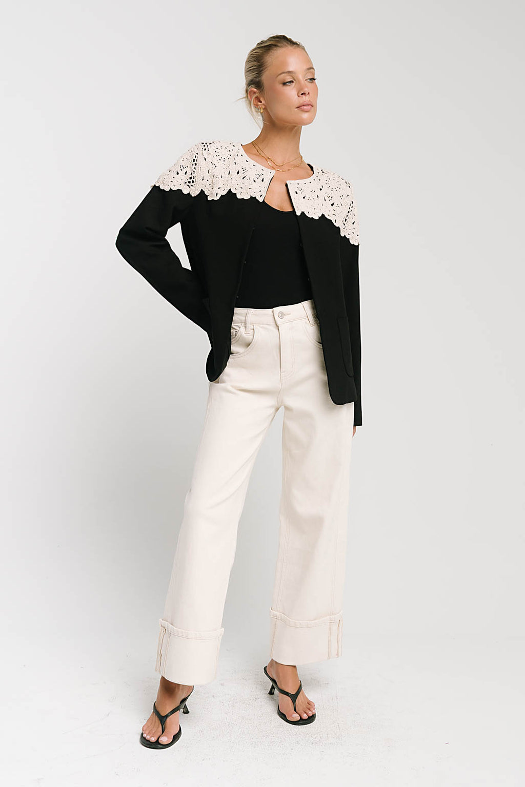 Louis Crochet Blazer