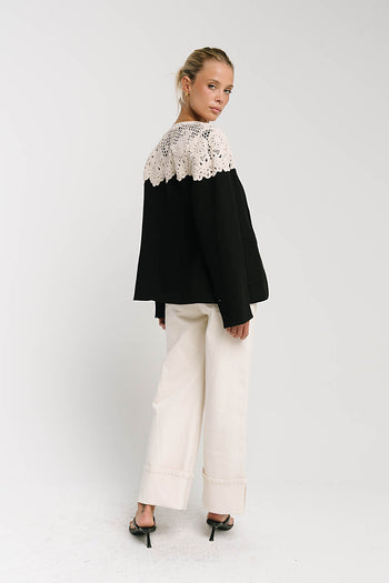 Louis Crochet Blazer