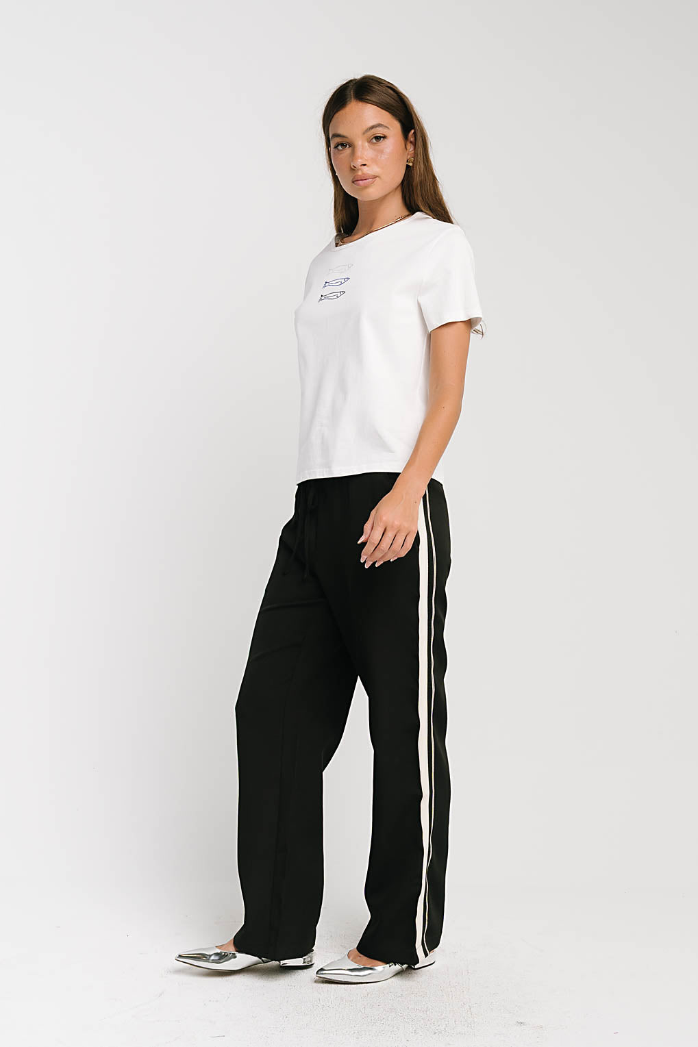 Jazzy Baggy Pants in Black