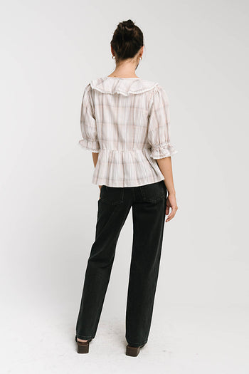 Ronnie Plaid Blouse