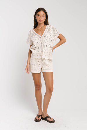 Kynnli Crochet Top