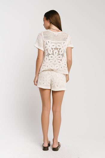 Kynnli Crochet Shorts