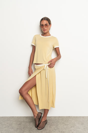 Belle Contrast Tee