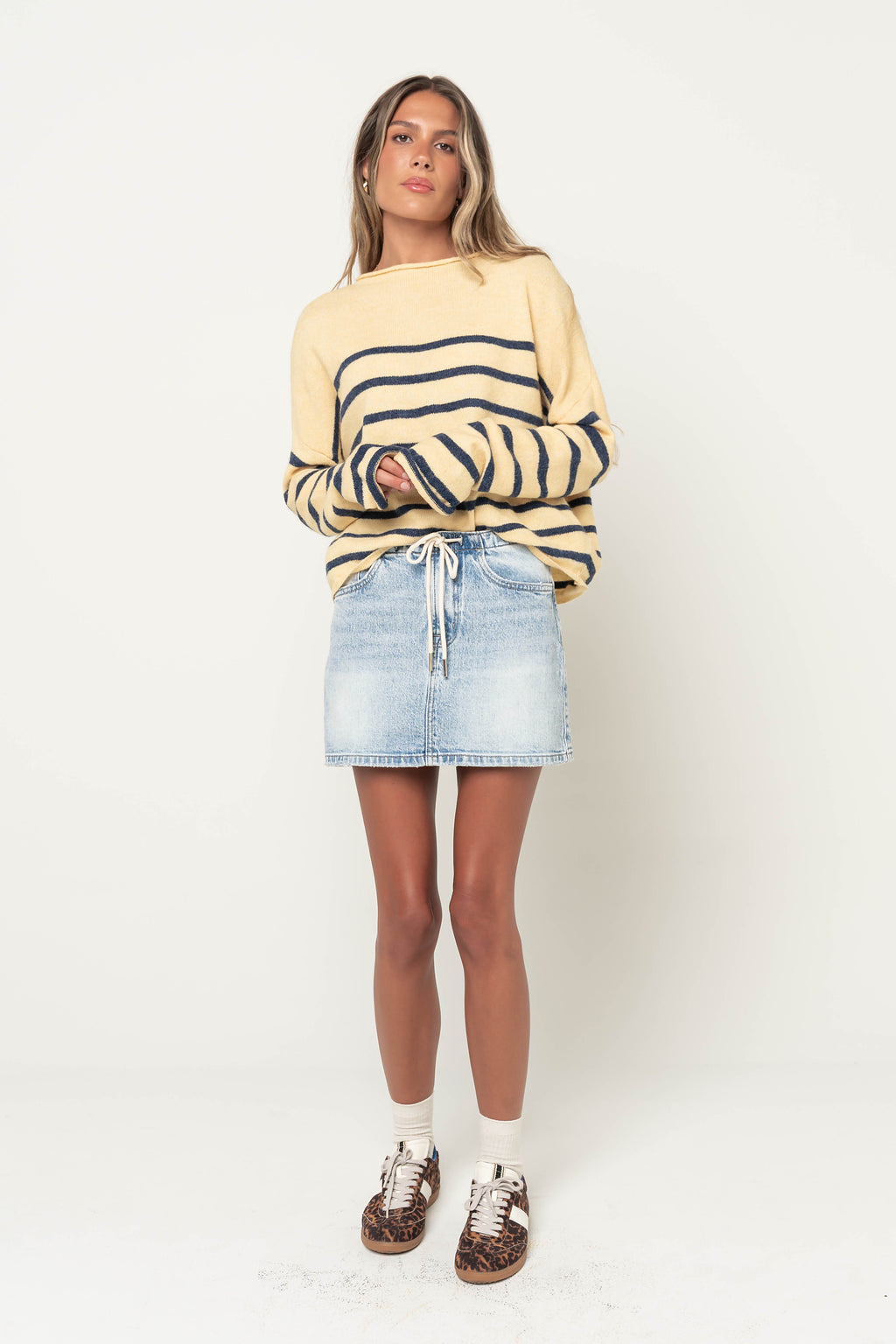 Davie Striped Sweater