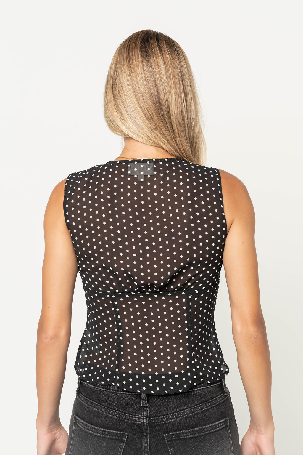 Luna Polka Dot Tank