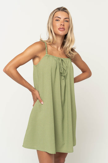 Juniper Plaid Mini Dress