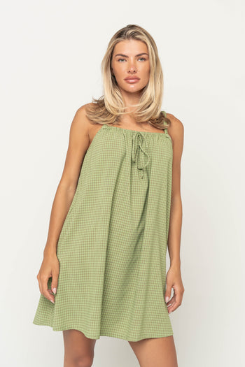 Juniper Plaid Mini Dress