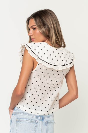 Polliana Polka Dot Top