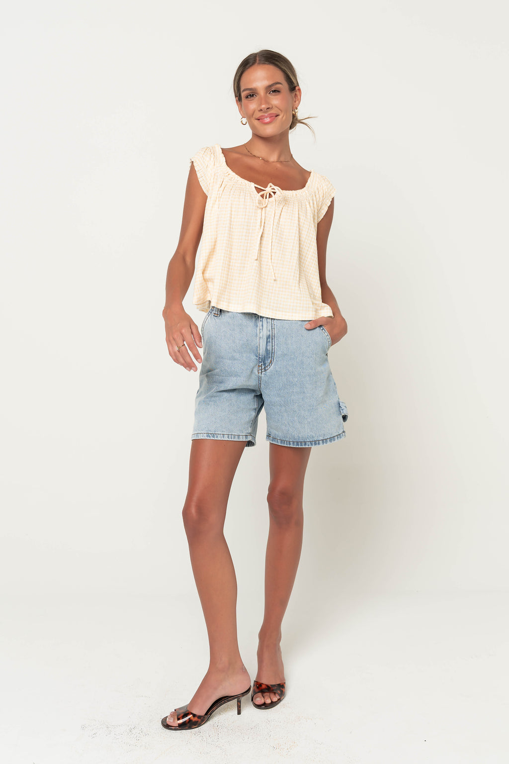 Kylie Denim Shorts