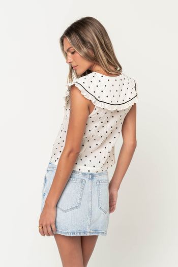 Polliana Polka Dot Top