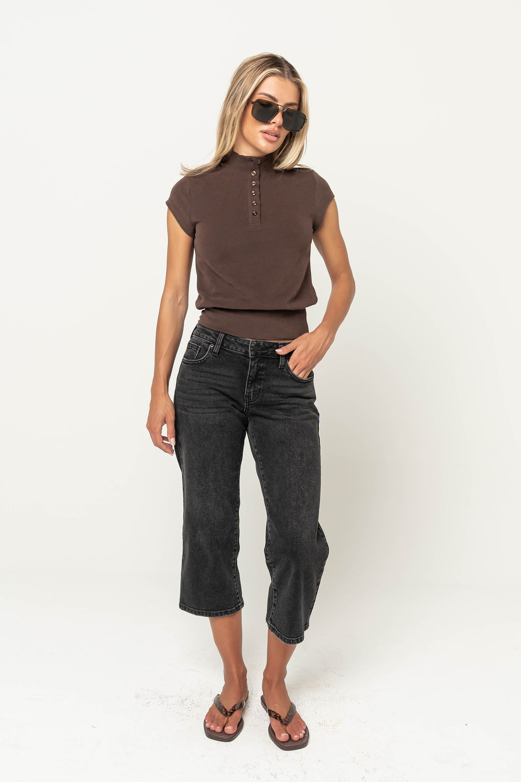 Katie Straight Leg Capris