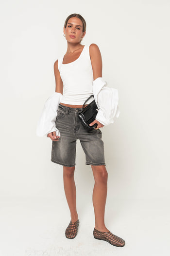Zuri Bermuda Denim Shorts