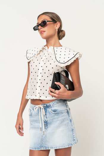 Polliana Polka Dot Top