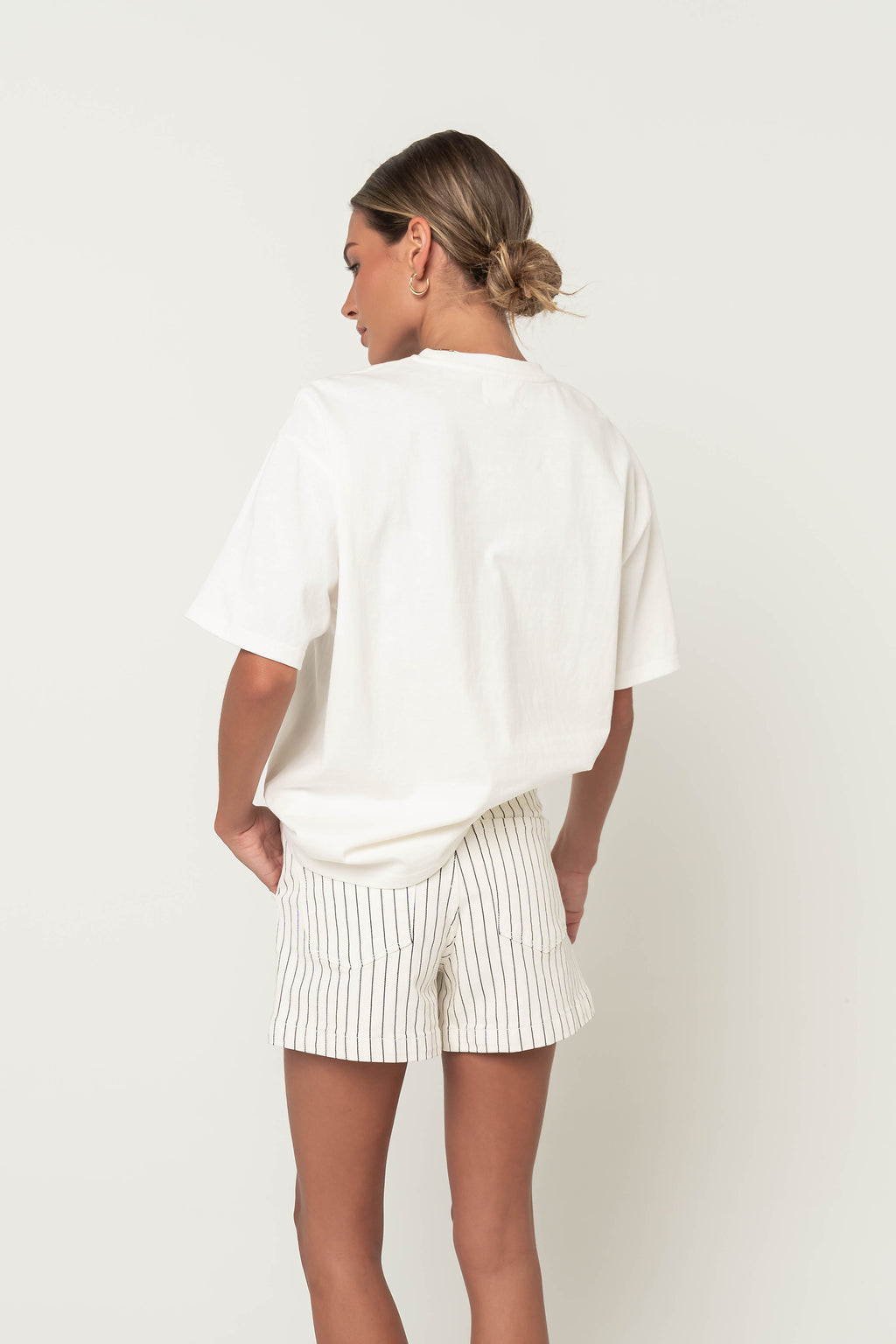 Karla Graphic Tee in Yellow