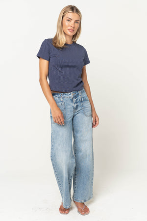Whitney Wide Leg Jeans