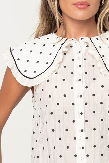 Polliana Polka Dot Top