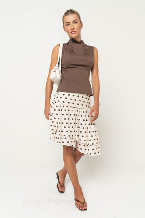Mila Polka Dot Skirt