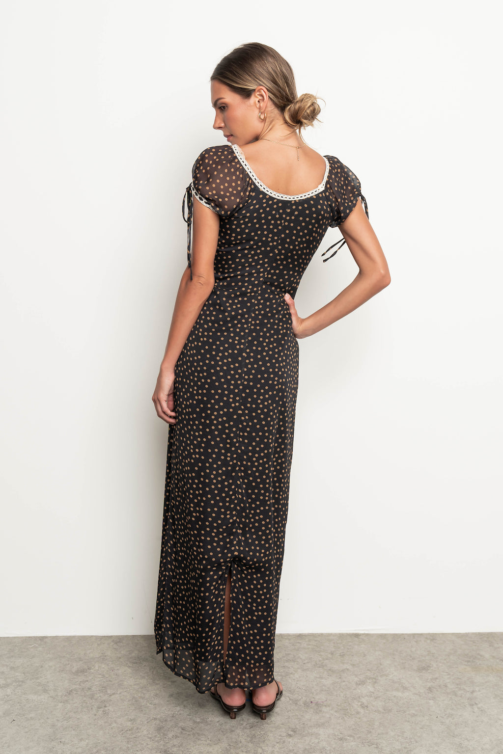 Sophie Polka Dot Maxi Dress