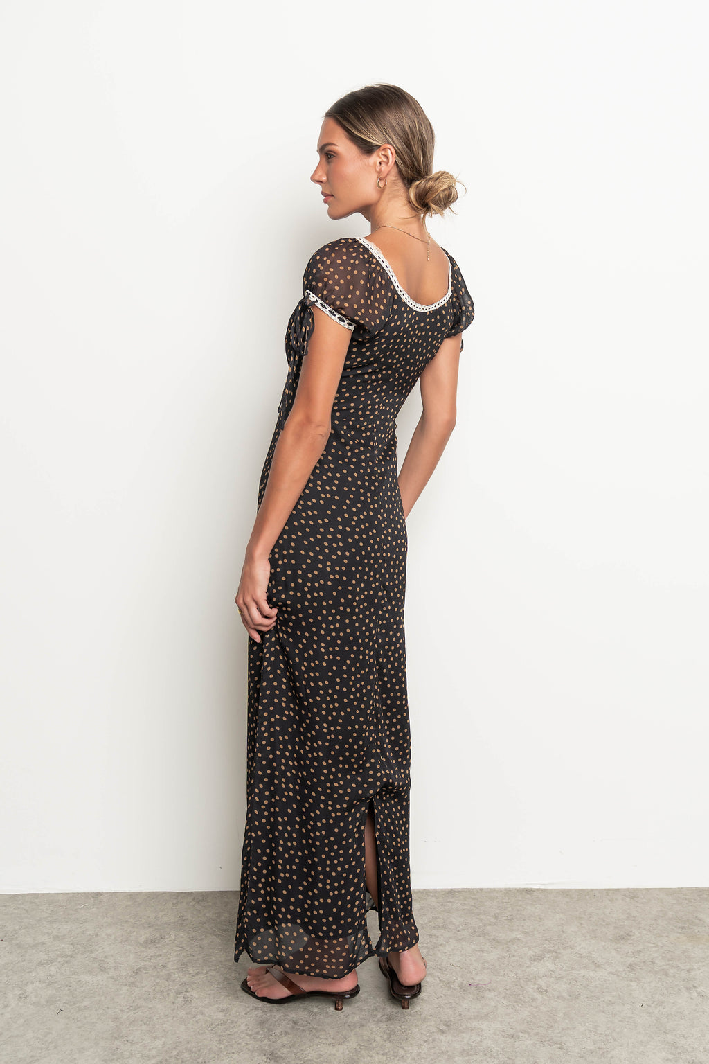 Sophie Polka Dot Maxi Dress