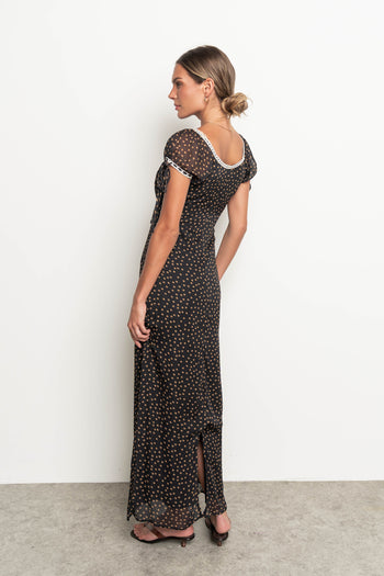 Sophie Polka Dot Maxi Dress