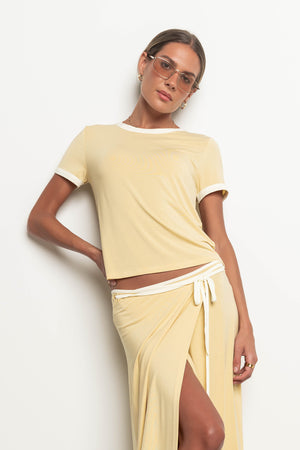 Belle Contrast Tee