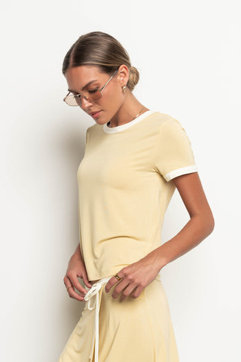 Belle Contrast Tee