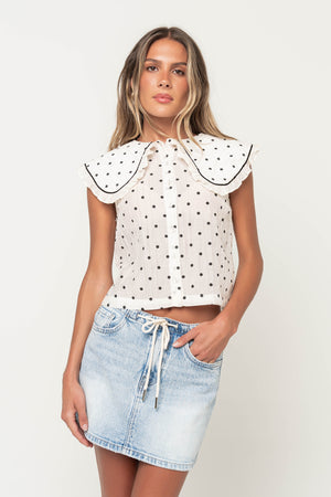 Polliana Polka Dot Top