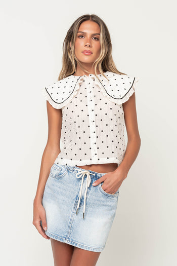 Polliana Polka Dot Top