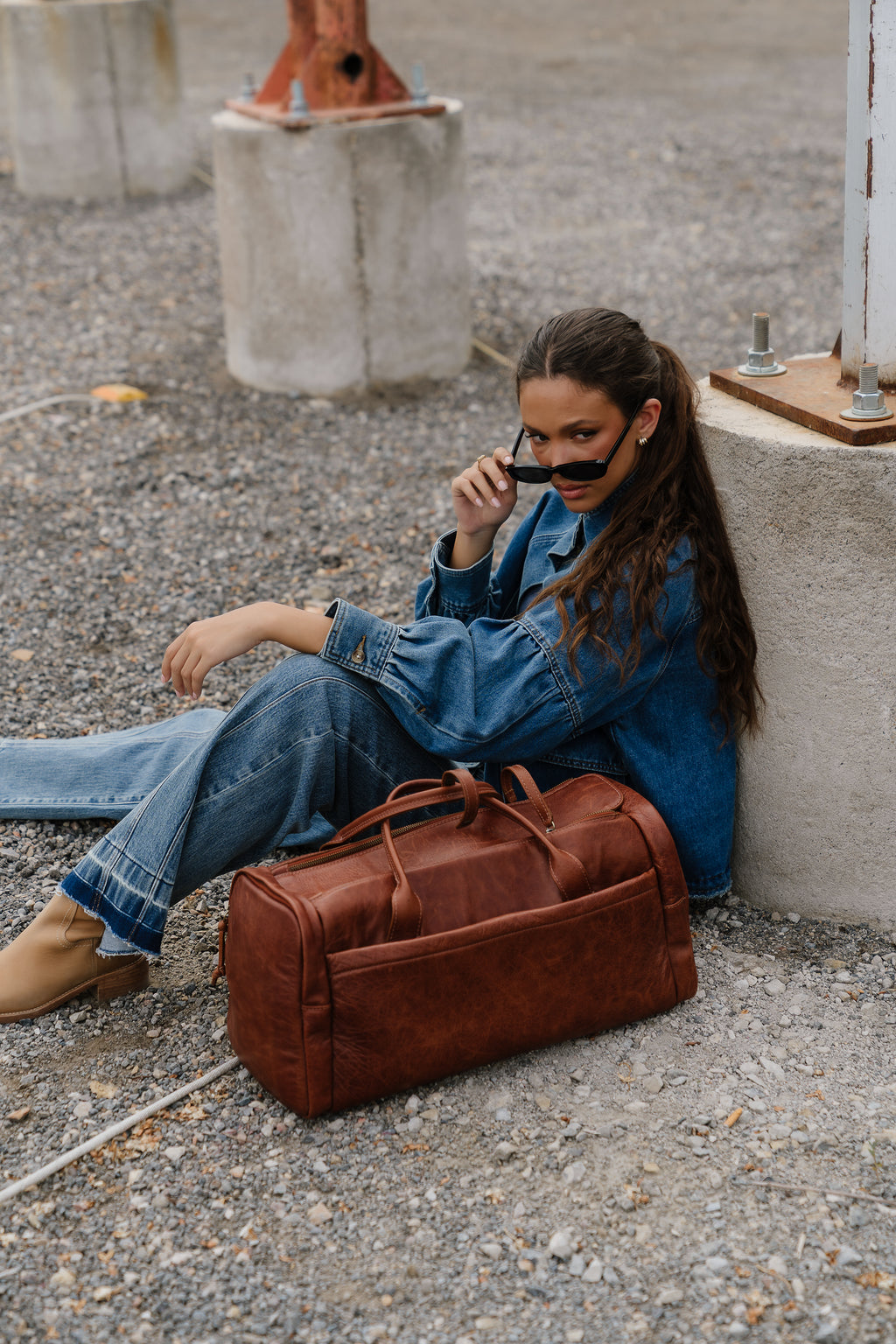 Sasha Denim Jacket in Medium Wash