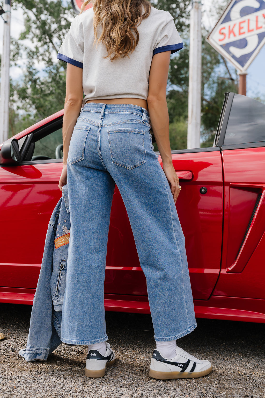Kerra Tie Front Jeans