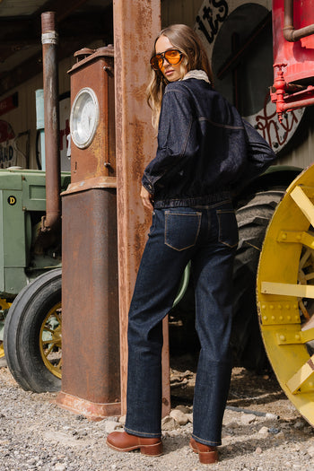 Lucca Collared Denim Jacket