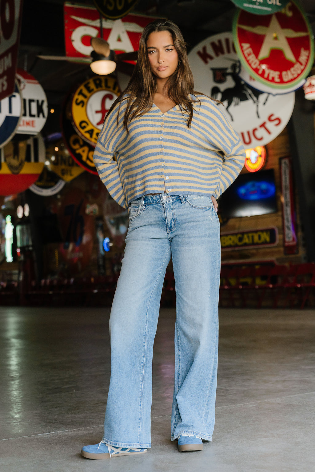 Aubryn Wide Leg Jeans