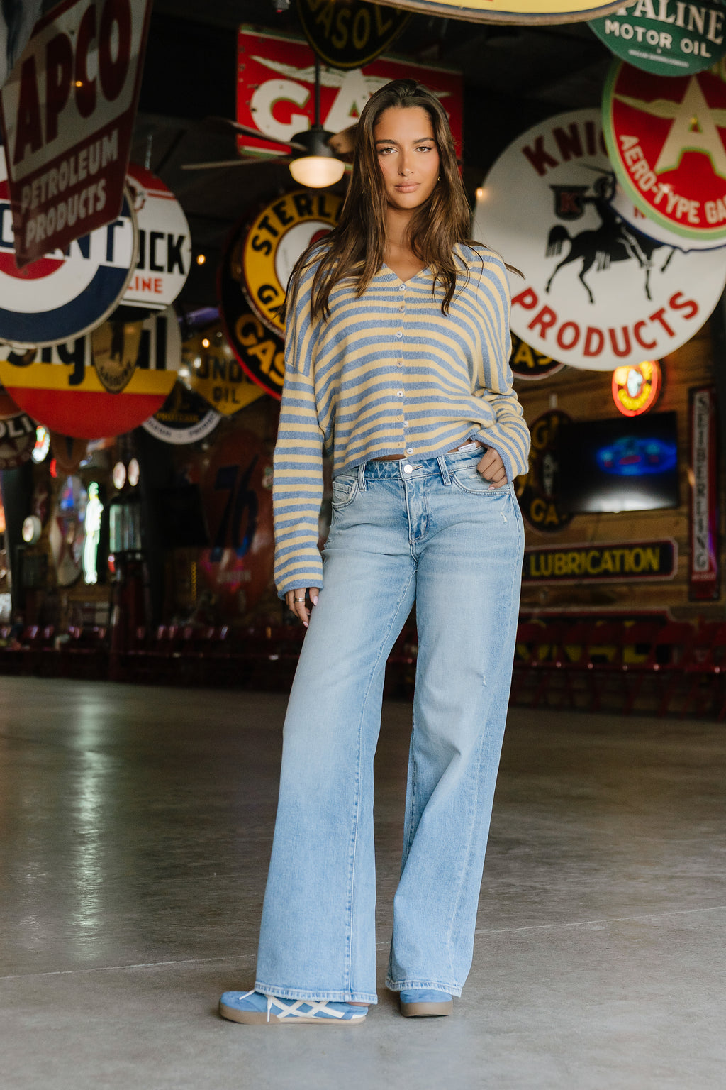 Aubryn Wide Leg Jeans