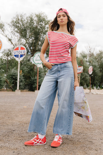 Sonnet Wide Leg Jeans