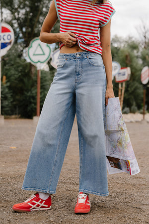 Sonnet Wide Leg Jeans