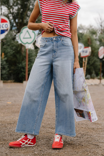 Sonnet Wide Leg Jeans